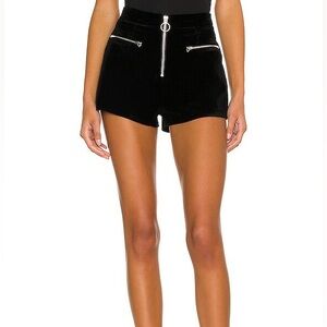 by the way. Revolve Ava Velvet Short in Black Size Medium